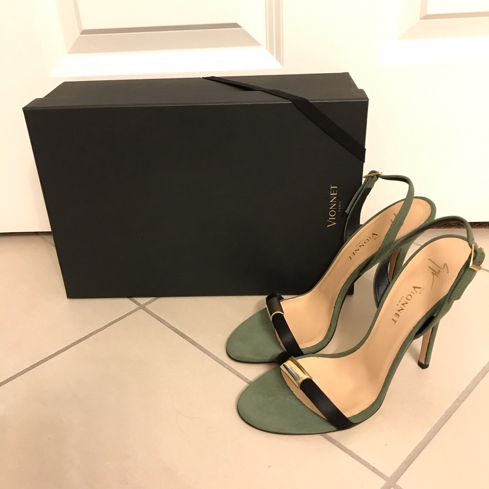 NEW giuseppe zanotti x vionnet slingback sandal 37